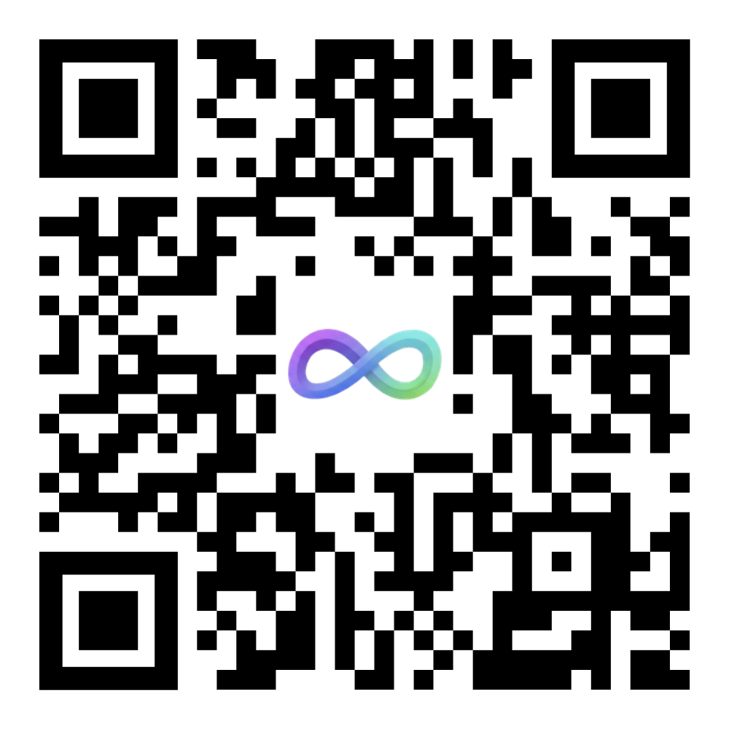 QR code linking to atlisten.com